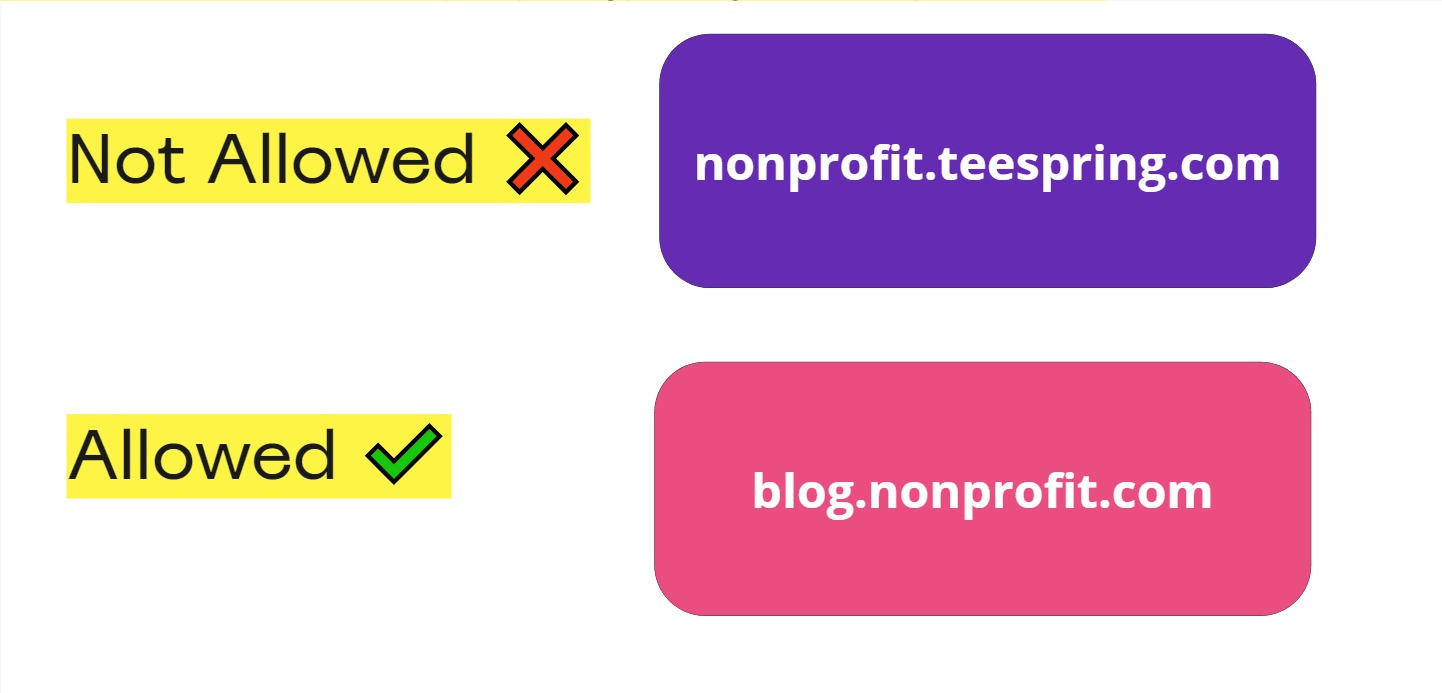 allowed domain example google ad grant