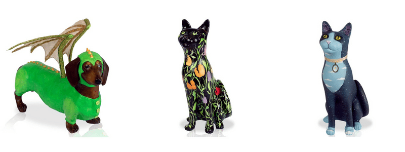 painted cats from cat care society